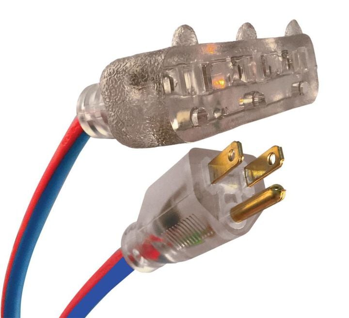 Voltec 25 Ft. 14/3 SJEOW UG Extension Cord 3-Outlet, large image number 0