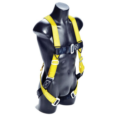 Guardian Fall Protection Velocity Economy Harness huv Xl - XXL Pass Thru - Chest Tongue Buckle - Legs, large image number 0