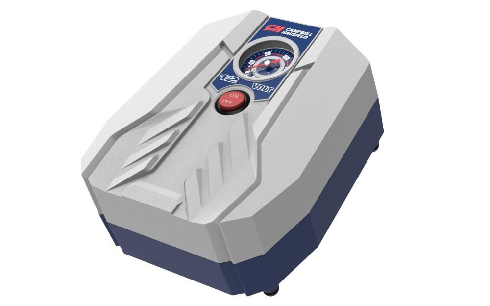 Campbell Hausfeld 12V Inflator Portable Lightweight 150 PSI with LED Light & Inflation Nozzles, large image number 3