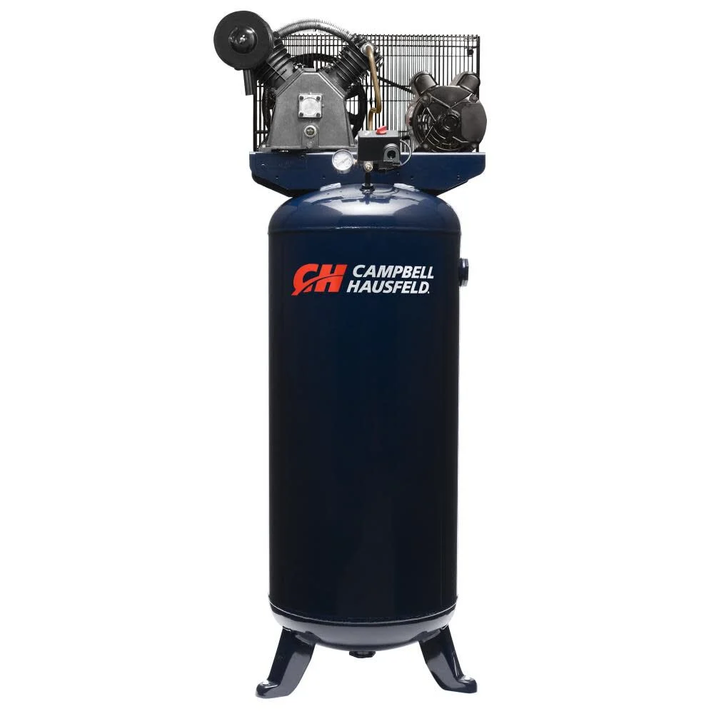 Campbell Hausfeld 60 Gallon 175 PSI 2 Stage Vertical Stationary Air Compressor, large image number 1