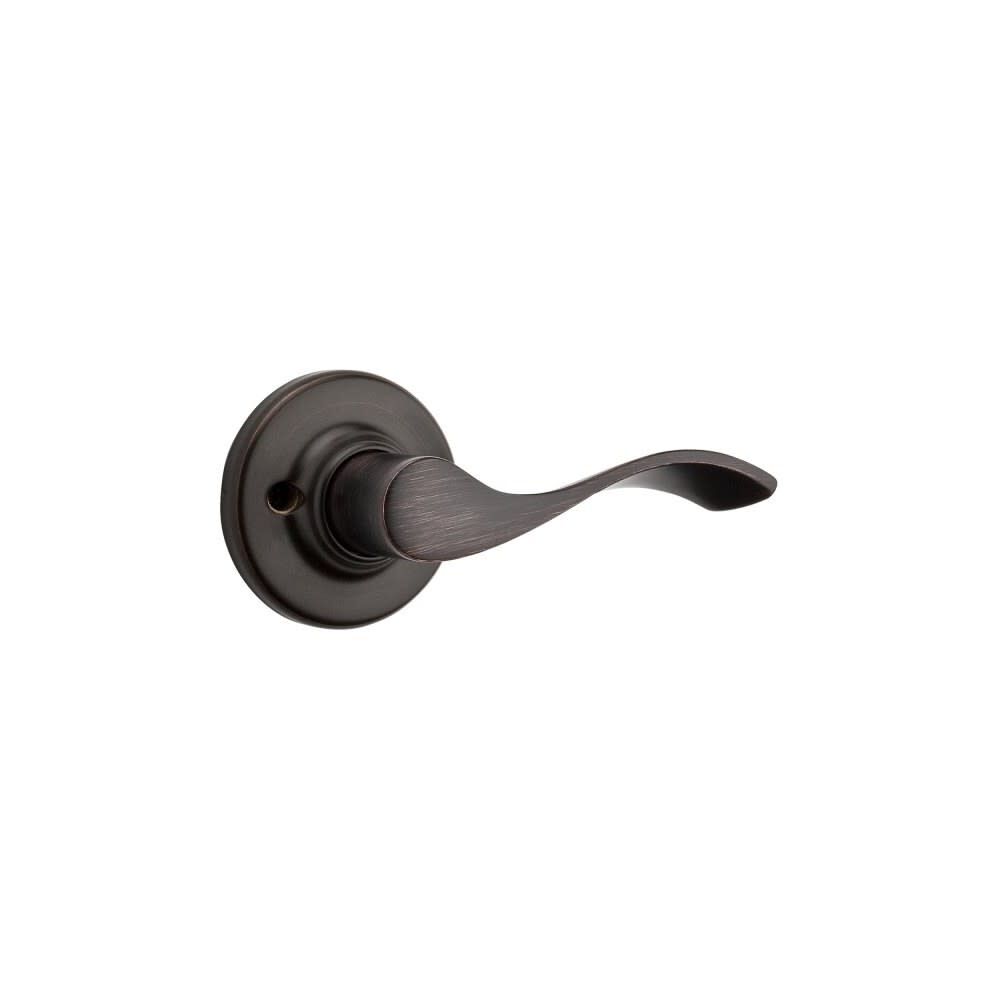 Kwikset Venetian Bronze Pull Only Right Handed Balboa Door Lever, large image number 2