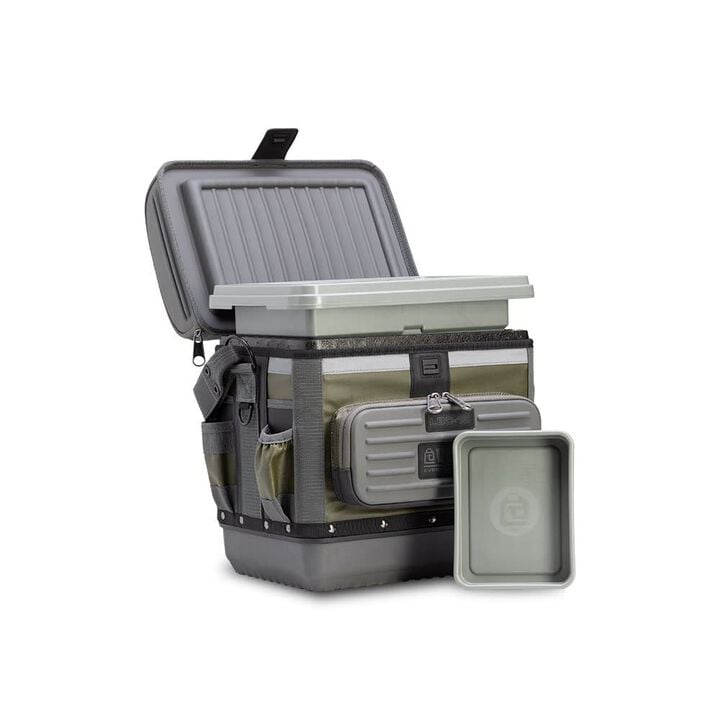 Veto Pro Pac Lunchbox Cooler with Expanded Storage Olive, large image number 4