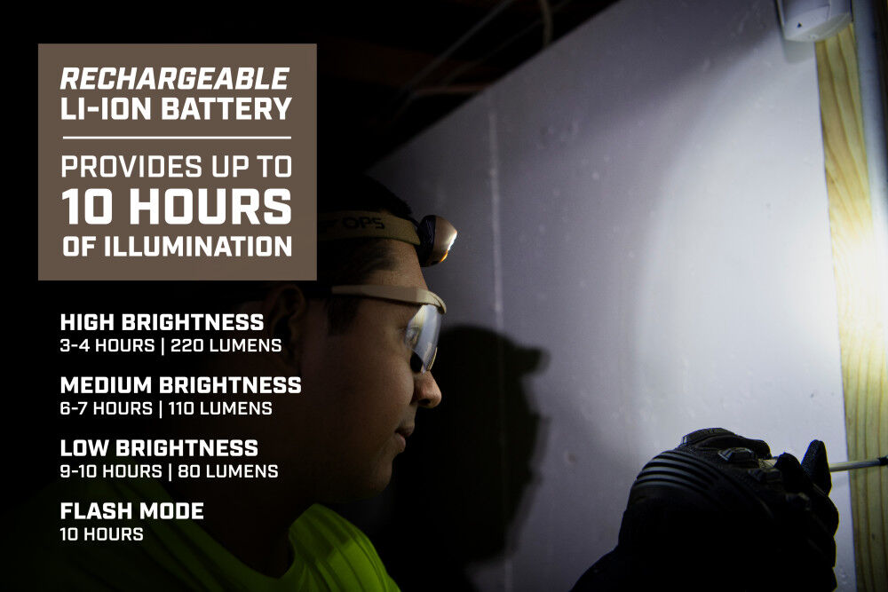 Spec Ops Rechargeable LED Headlamp, large image number 4
