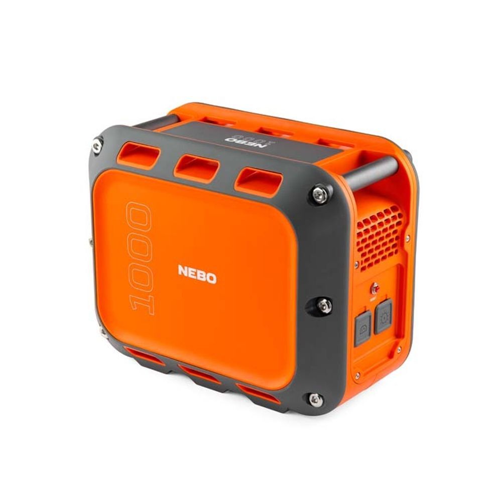 Nebo Intrepid 1000 Watt Lithium-Ion Battery Solar Portable Power Station, large image number 2
