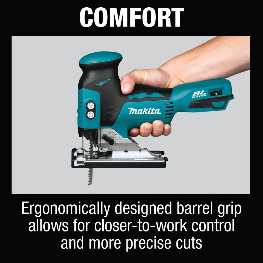 Makita 18V LXT Lithium-Ion Brushless Cordless Barrel Grip Jig Saw (Bare Tool), large image number 8