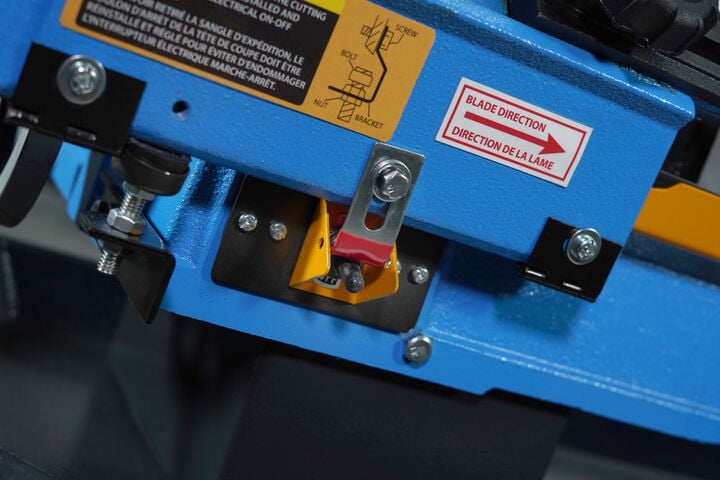 Baileigh 7x12 Horizontal/Vertical Bandsaw with Coolant System, large image number 10