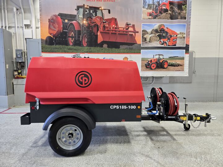Chicago Pneumatic CPS 185-100 Towable 185 CFM Portable Diesel Powered Air Compressor , large image number 4