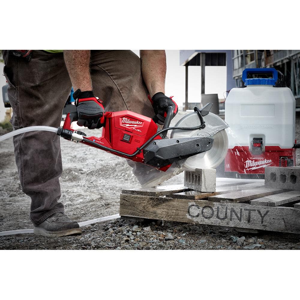Milwaukee battery cut off saw hot sale