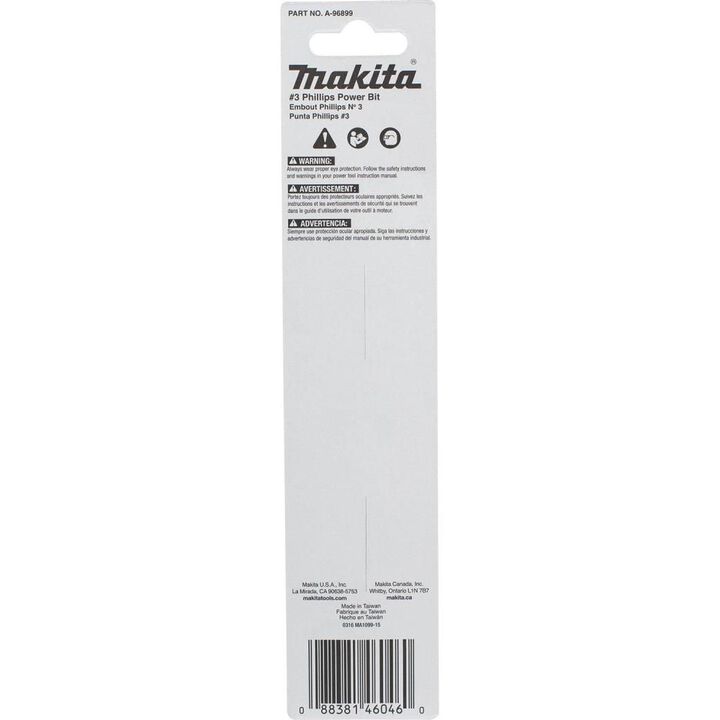 Makita Impact X #3 Phillips 6 Power Bit, large image number 2