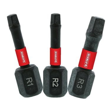 Diablo Tools 1in Square Drive Bit Assorted Pack