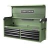 CRAFTSMAN S2000 52 Inch 8-Drawer Open Till Tool Chest Army Green, small image number 1