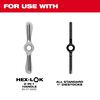 Milwaukee M12-1.75 mm 1-Inch Hex Threading Die, small image number 4