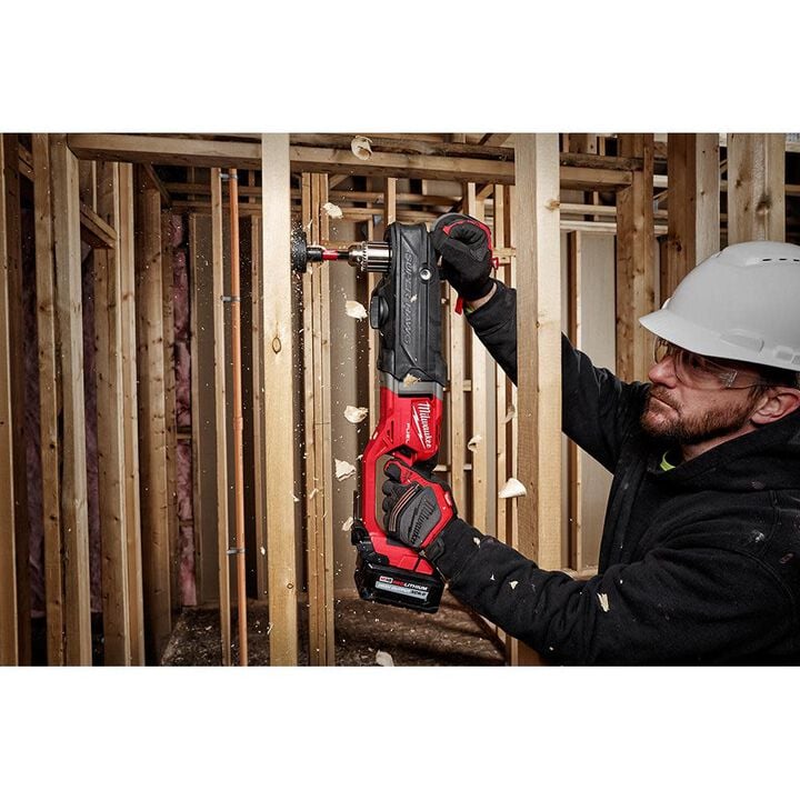 Milwaukee M18 FUEL Super Hawg 1/2inch Right Angle Drill Reconditioned (Bare Tool), large image number 6