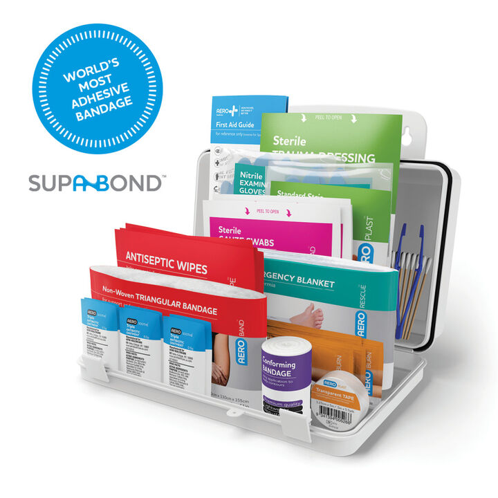 Aero Healthcare SUREFILL 10 Series First Aid Kit - Weatherproof Plastic Case, large image number 1
