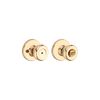 Kwikset Polished Brass Bed/Bath Tylo Privacy Door Knob Set, small image number 1