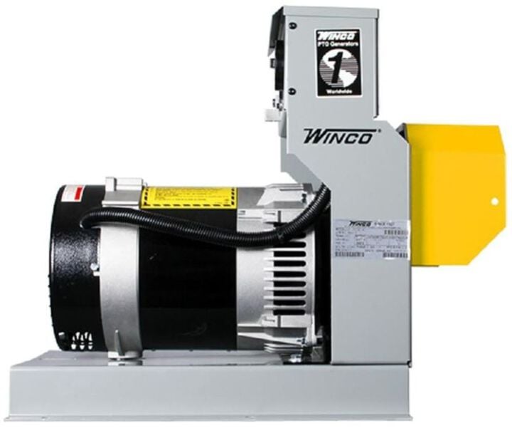 Winco 10,000 Watt 50-State PTO Generator, large image number 1