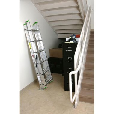 Werner 16 Ft. Type II Compact Aluminum Extension Ladder, large image number 1