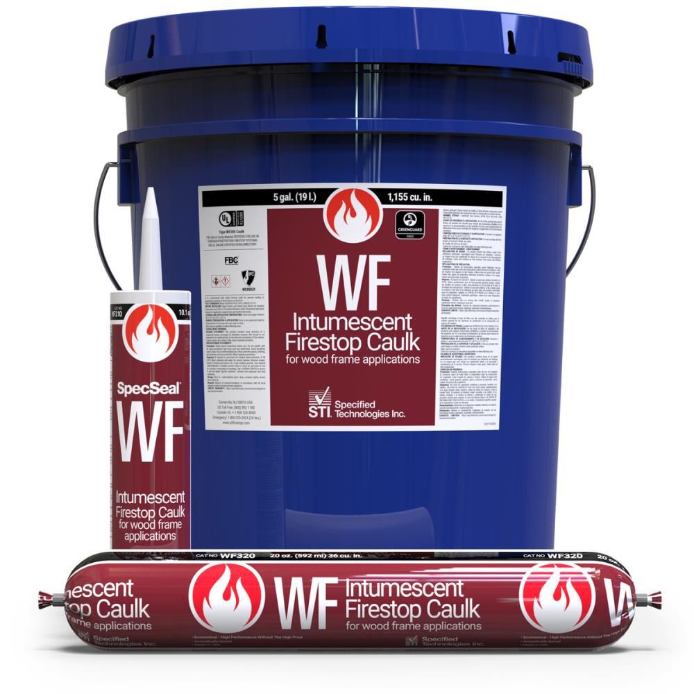 Specified Technologies Inc SpecSeal WF300 Intumescent Firestop Caulk 5 Gallon, large image number 2