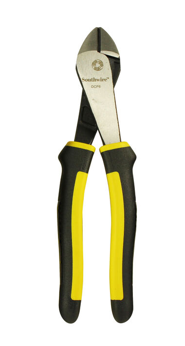 Southwire High Leverage Diagonal Cutting Pliers 8in with Comfort Grip Handles, large image number 4