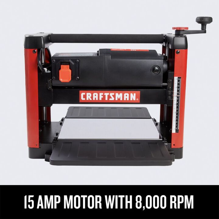 CRAFTSMAN 15 Amp Electric Benchtop Thickness Planer, large image number 6
