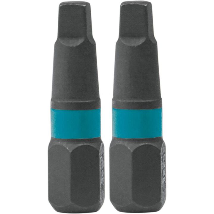 Makita Impact X #3 Square Recess 1 Insert Bit 2/pk