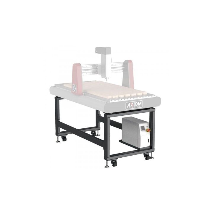 Axiom Heavy Duty Caster Rigid Stand For Iconic 8 CNC Router, large image number 1