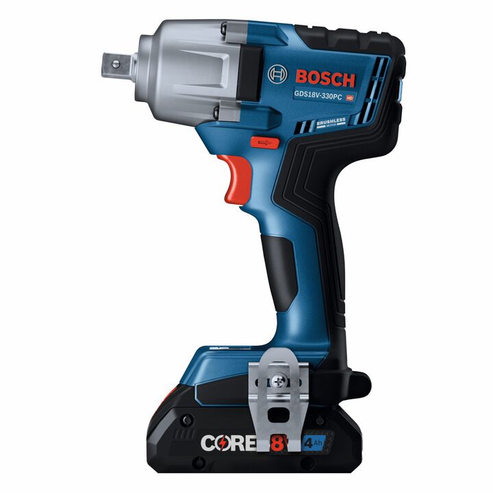 Bosch 18V 1/2-Inch Mid-Torque Impact Wrench Kit with Pin Detent Reconditioned, large image number 3