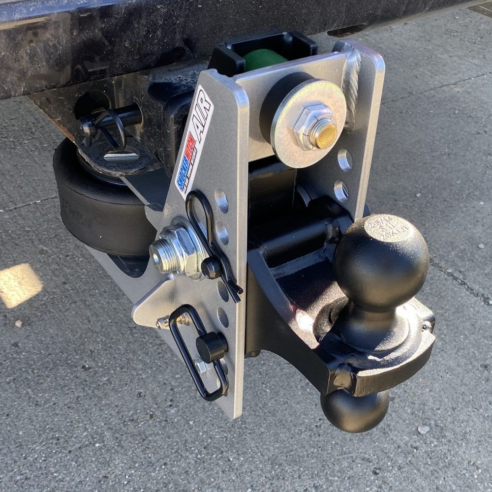 Shocker Hitch Streamline 10K Aluminum 2 Inch Air Receiver Hitch & Black Combo Ball Mount with 2 Inch & 2-5/16 Inch Hitch Balls, large image number 11