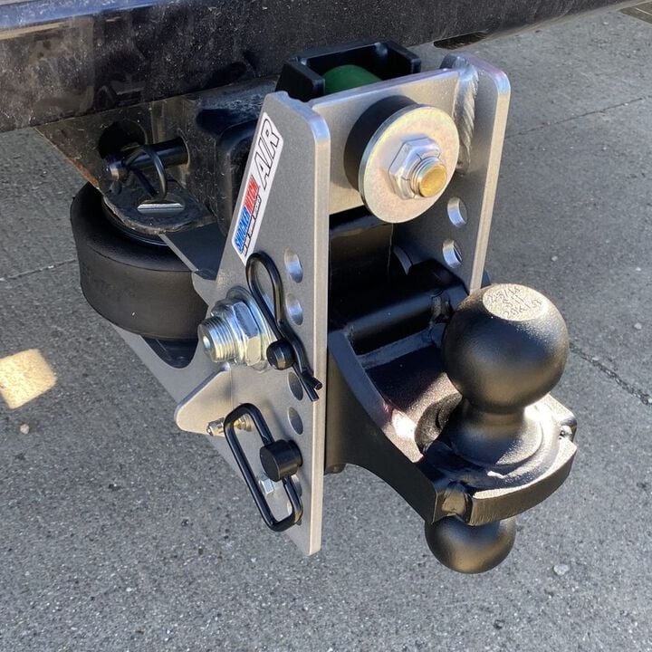 Shocker Hitch Streamline 10K Aluminum 2 Inch Air Receiver Hitch & Black Combo Ball Mount with 2 Inch & 2-5/16 Inch Hitch Balls, large image number 10