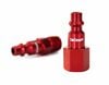 Flexzilla ColorConnex Type D 7pc 1/4in. Red Coupler & Plug Kit, small image number 3