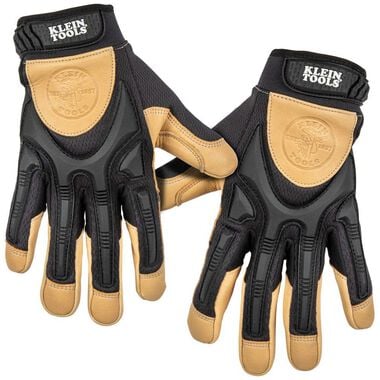 Klein Tools Pair of Leather Work Gloves - Large