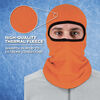 Ergodyne N-Ferno 6821 Orange Balaclava Face Mask - Fleece, small
