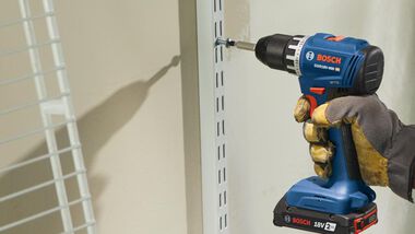 Bosch 18V 2 Tool Combo Kit with Impact Driver GDR18V-1800 Drill/Driver GSR18V-400 with 2 2Ah Batteries, large image number 11