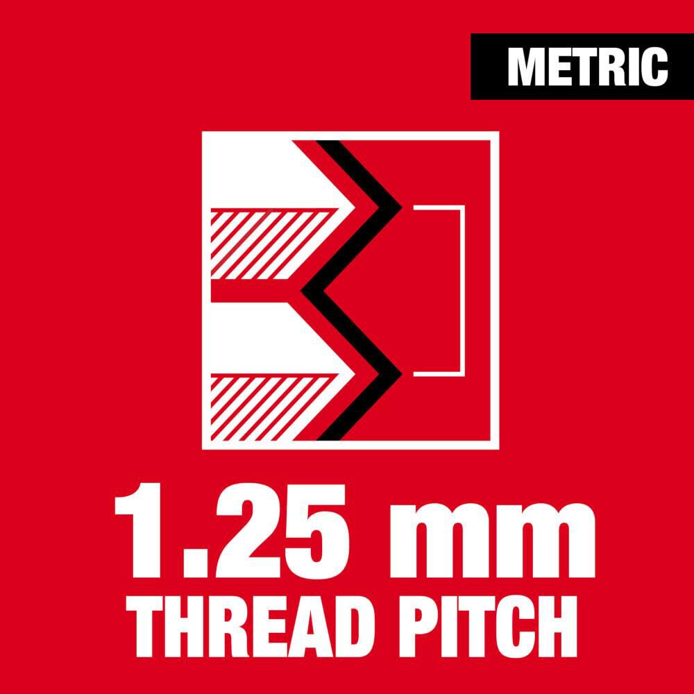 Milwaukee M12-1.25 mm 1-Inch Hex Threading Die, large image number 2