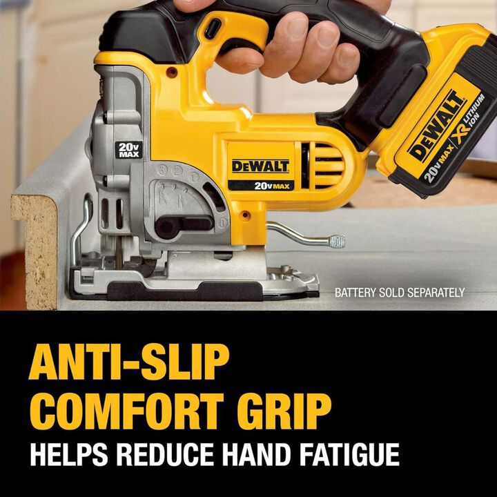 DEWALT 20V MAX Cordless Jig Saw & Lithium-Ion 5Ah Starter Kit Bundle, large image number 9