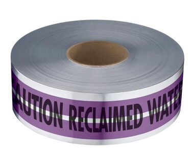 Empire Level MAGNATEC Premium Detectable Tape Reclaimed Water Line