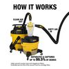DEWALT Dust Separator with 6 Gallon Poly Tank, small image number 4