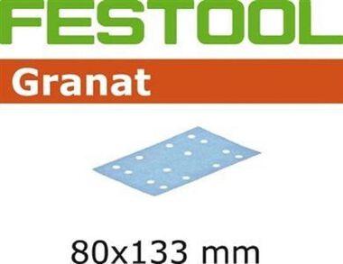 Festool Granat 80 x 133 mm P1500 - Pack Of 100, large image number 0