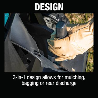 Makita 18V X2 (36V) LXT 19in Lawn Mower Self Propelled 5Ah Kit with 4 Batteries, large image number 14