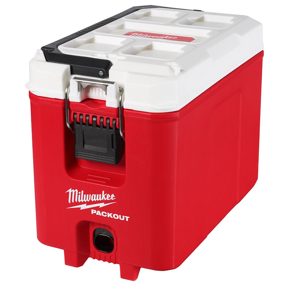 Milwaukee PACKOUT 16Qt Cooler & Compact Tool Box Bundle, large image number 2