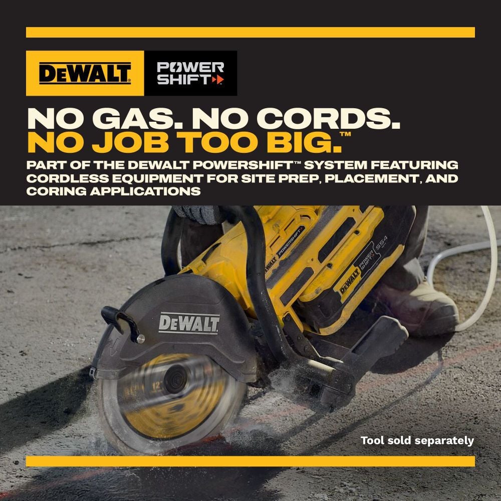 DEWALT POWERSHIFT 12 Inch XP4 Segmented Diamond Blade, large image number 6