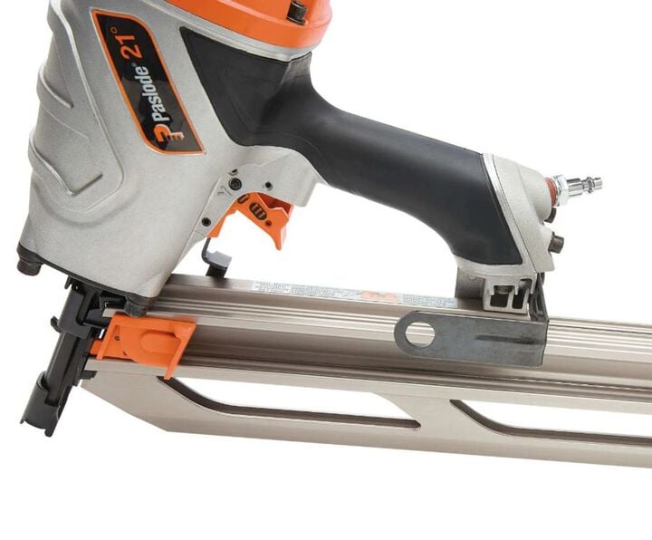 Paslode F350-21 Pneumatic 21 Deg 80-120 Psi Round Head Framing Nailer, large image number 6
