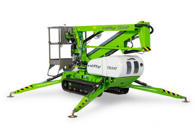 Niftylift 33.5' Boom Lift Track Drive with Telescopic Upper Boom - Diesel & AC Power, large image number 1