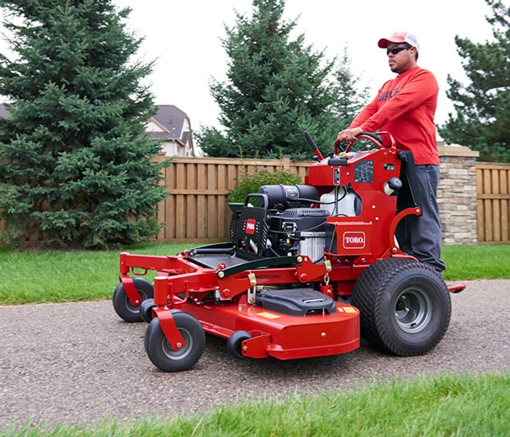 Toro GrandStand Stand On Walk Behind Lawn Mower 60in Kohler EFI 25