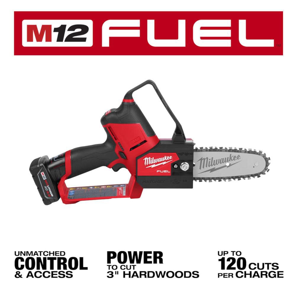 Milwaukee m12 deals pruning chainsaw