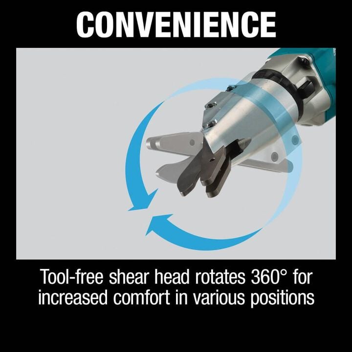 Makita 18V LXT Fiber Cement Shear 1/2in (Bare Tool), large image number 11