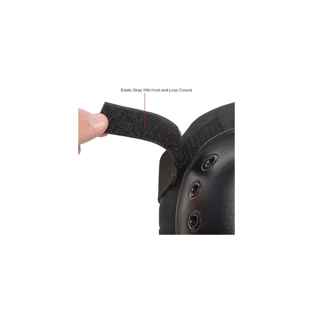 Occunomix Knee Pad Black Classic Cradle Technology One Size Fits Most, large image number 8