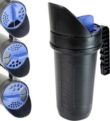 Chapin Mfg 64 Ounce Poly Bottle Hand Shaker Spreader with Ergonomic Handle