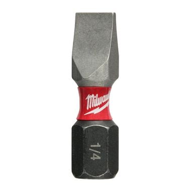 Milwaukee SHOCKWAVE 2-Piece Impact Slotted 1/4 in. Insert Bits
