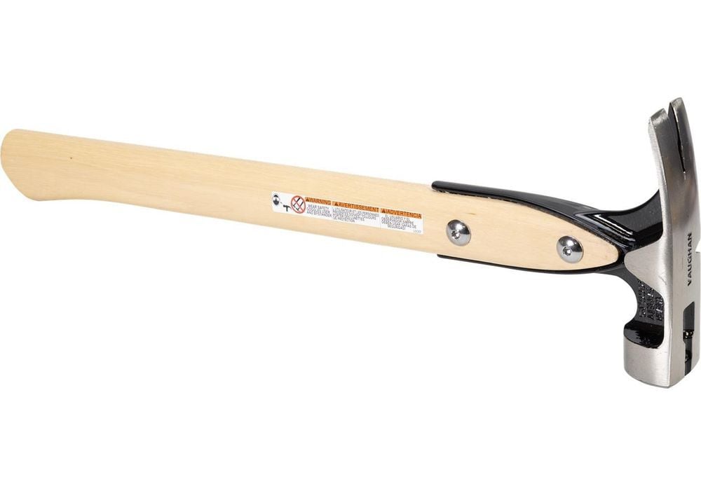 Vaughan 18 Oz Smooth Face Rip Hammer with Hickory Handle, large image number 2